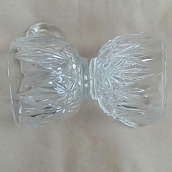 depression glass style punch cups - 2pc - Picture 6 of 7